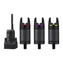 Prologic K3 Bite Alarm Set 3+1 Rouge Vert Jaune