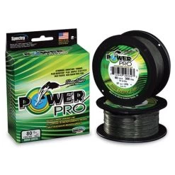 Shimano Power Pro Braided Line Vert Mousse 0.13mm 1370m