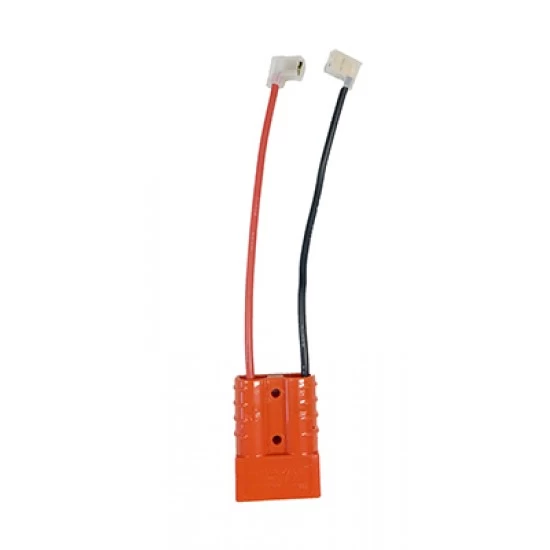 Jarocells Anderson SB50 Orange (12V) Vers Connecteurs Lame 6.3mm Femelle 14AWG 2 Jarocells Anderson SB50 Orange (12V) Vers Connecteurs Lame 6.3mm Femelle 14AWG – Image 2