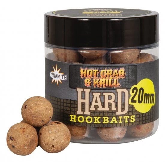 DYNAMITE BAITS Appâts Durs Dynamite Hot Crab & Krill 20mm 1 DYNAMITE BAITS Appâts Durs Dynamite Hot Crab & Krill 20mm