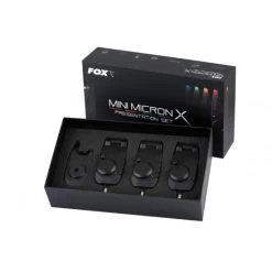 Ensemble De 3 Cannes à Pêche Fox Mini Micron X Inc Hardcases