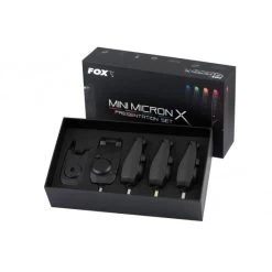 Ensemble De 4 Cannes à Pêche Fox Mini Micron X Inc Hardcases