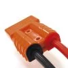 Jarocells Anderson SB50 Orange (12V) Vers Connecteurs Lame 6.3mm Femelle 14AWG