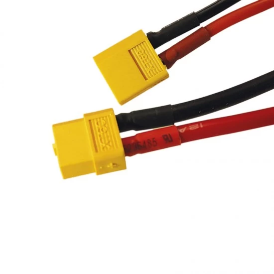 Jarocells Anderson SB50 Orange (12V) Vers XT60 Mâle 14AWG (0.15m) 4 Jarocells Anderson SB50 Orange (12V) Vers XT60 Mâle 14AWG (0.15m) – Image 4