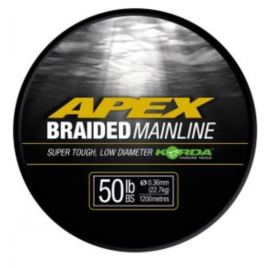 Korda Apex Tressé Mainline 50lb 1200m 1 Korda Apex Tressé Mainline 50lb 1200m