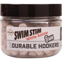 DYNAMITE BAITS Dynamite White Amino Swim Stim Crochet Durable Pellet 6mm