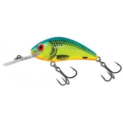 Salmo Rattlin Hornet Flottant 3.5cm Chartreuse Bleu
