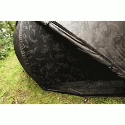 Fox Ultra 60 Brolly System Ventec Ripstop Camo 23 Fox Ultra 60 Brolly System Ventec Ripstop Camo -Pêche Rabais Boutique rear mozzy mesh panels 550x550w