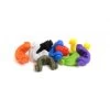 JAG Products Lockdown Rod Grip Petit Inserts Rouges Pack 6